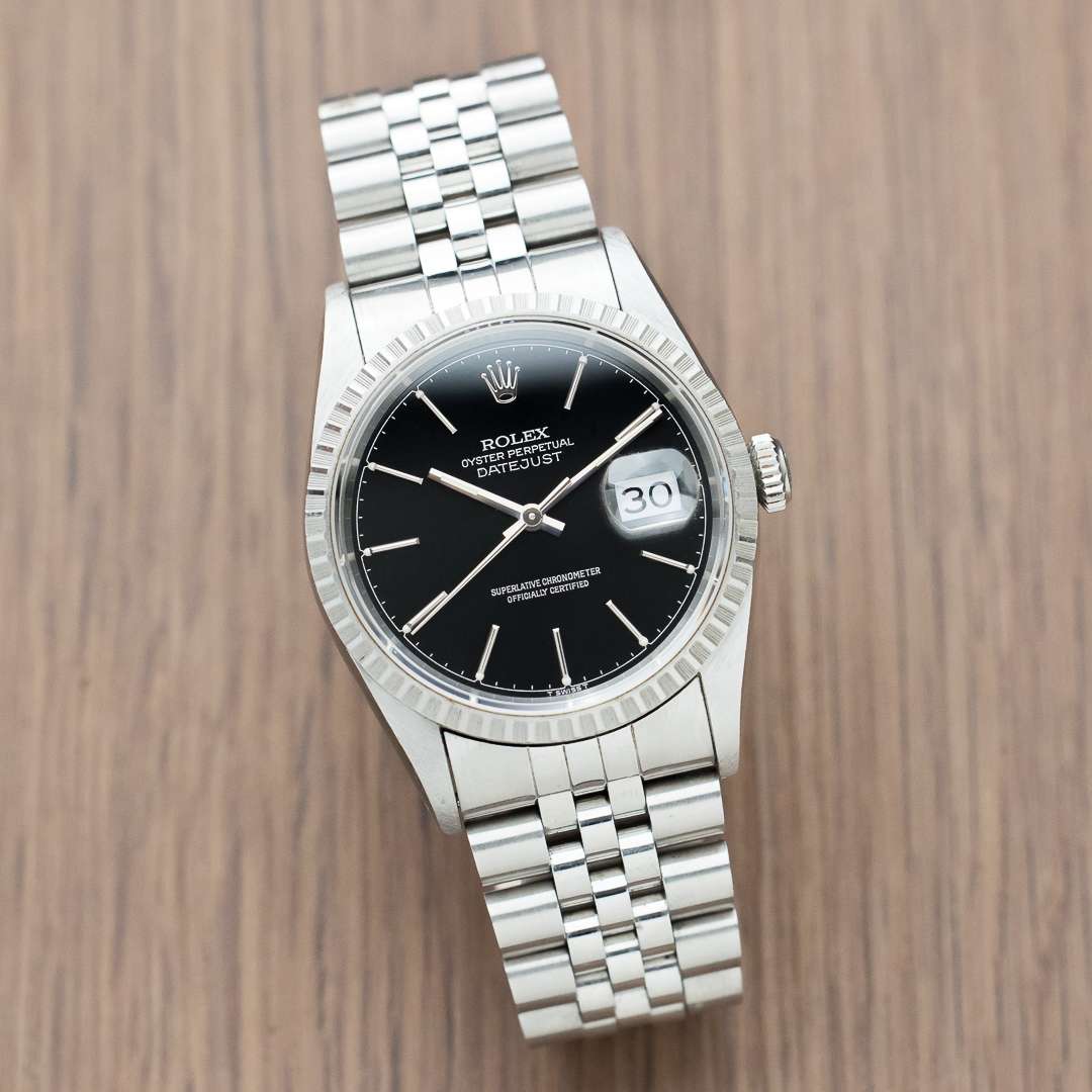 Rolex Datejust 16220 black
