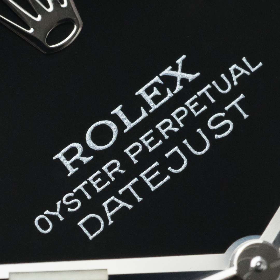 Rolex Datejust 16220 black
