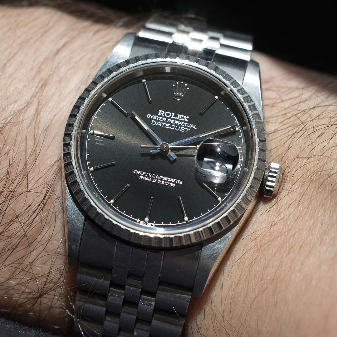 Rolex Datejust 16220 black
