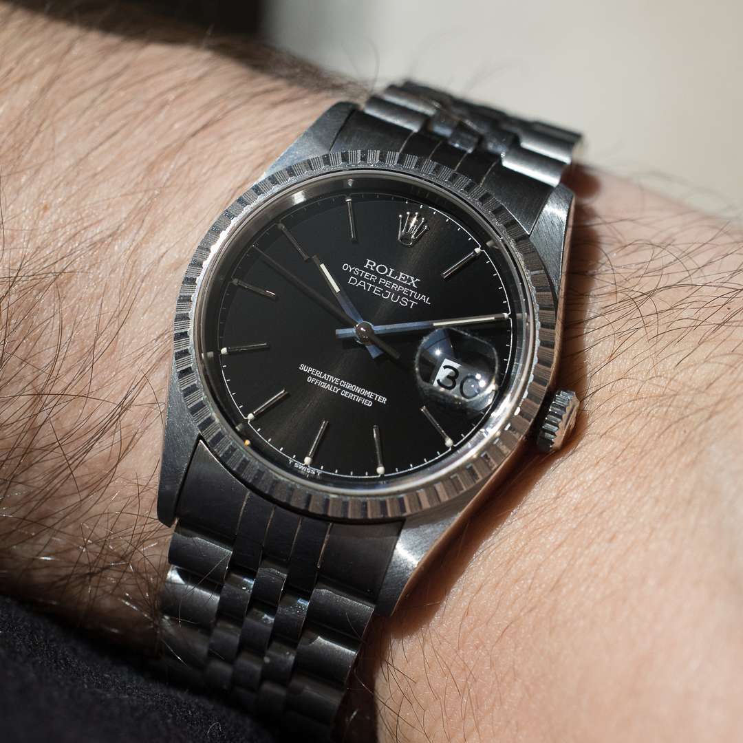 Rolex Datejust 16220 black