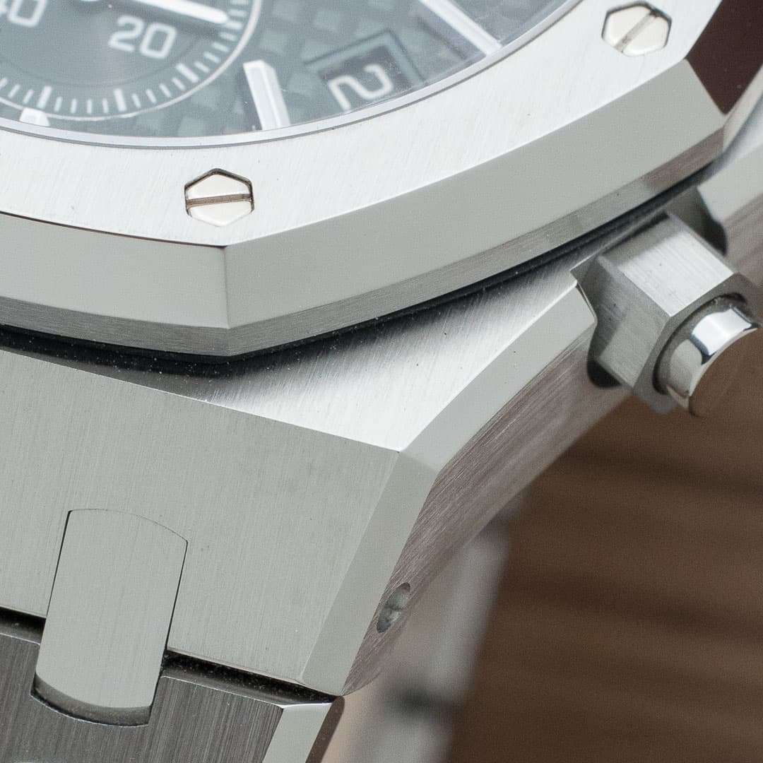 Audemars Piguet Royal Oak 26240ST green dial 50th birthday