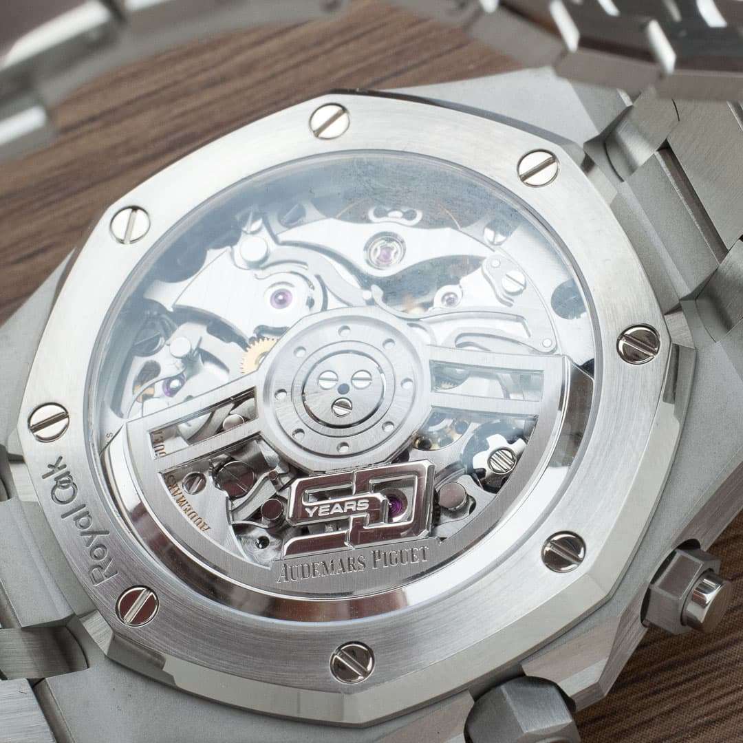 Audemars Piguet Royal Oak 26240ST green dial 50th birthday
