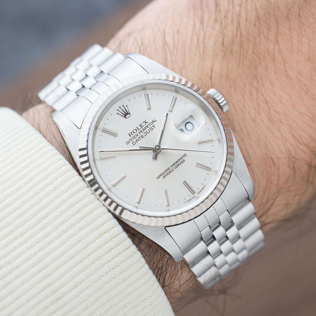 Rolex Datejust 16234 Silver