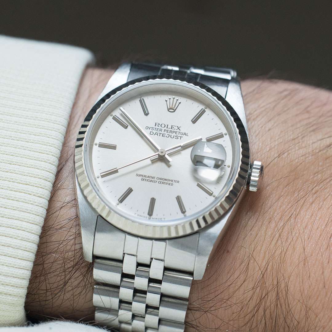 Rolex Datejust 16234 Silver