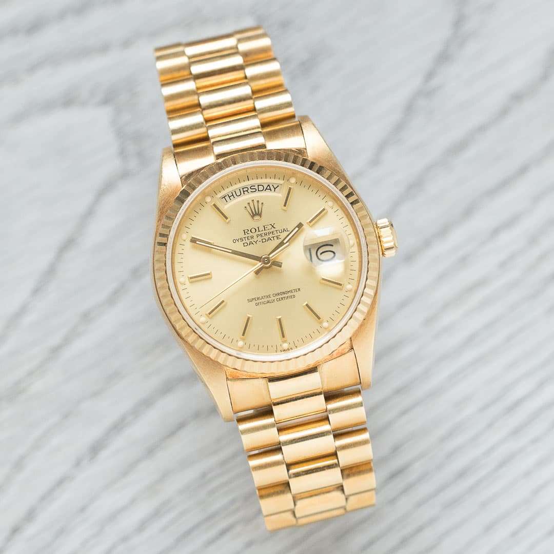 Rolex Day Date 18038 unpolished