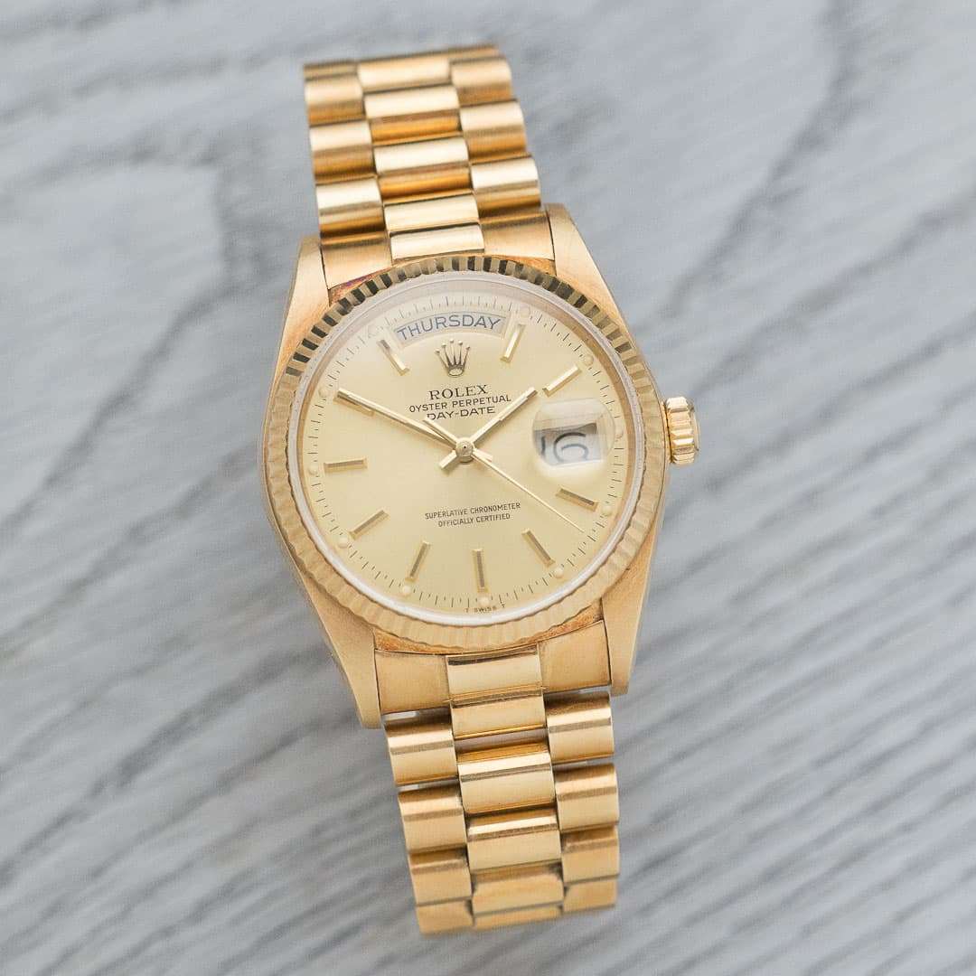 Rolex Day Date 18038 unpolished