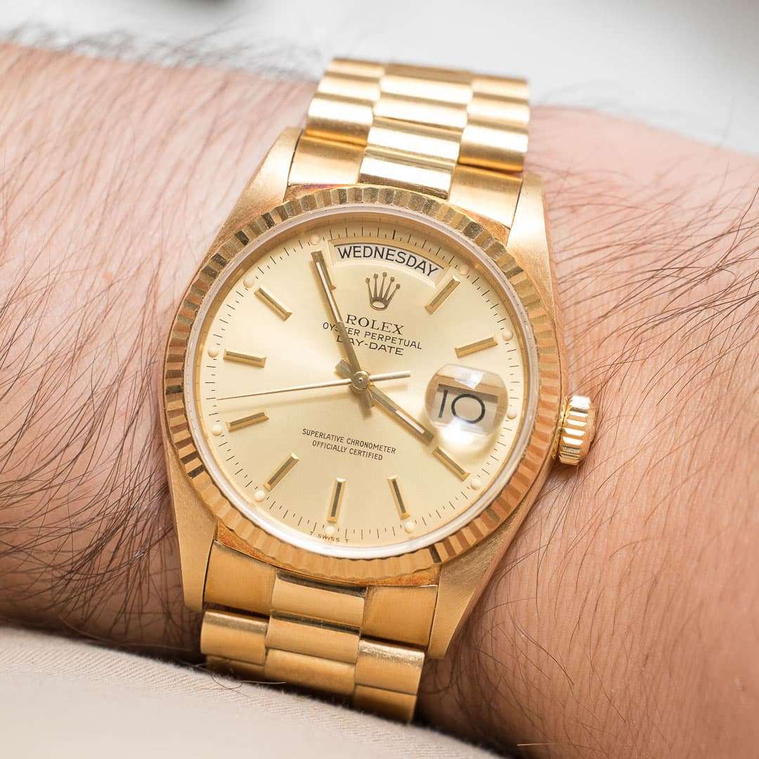 Rolex Day Date 18038 unpolished