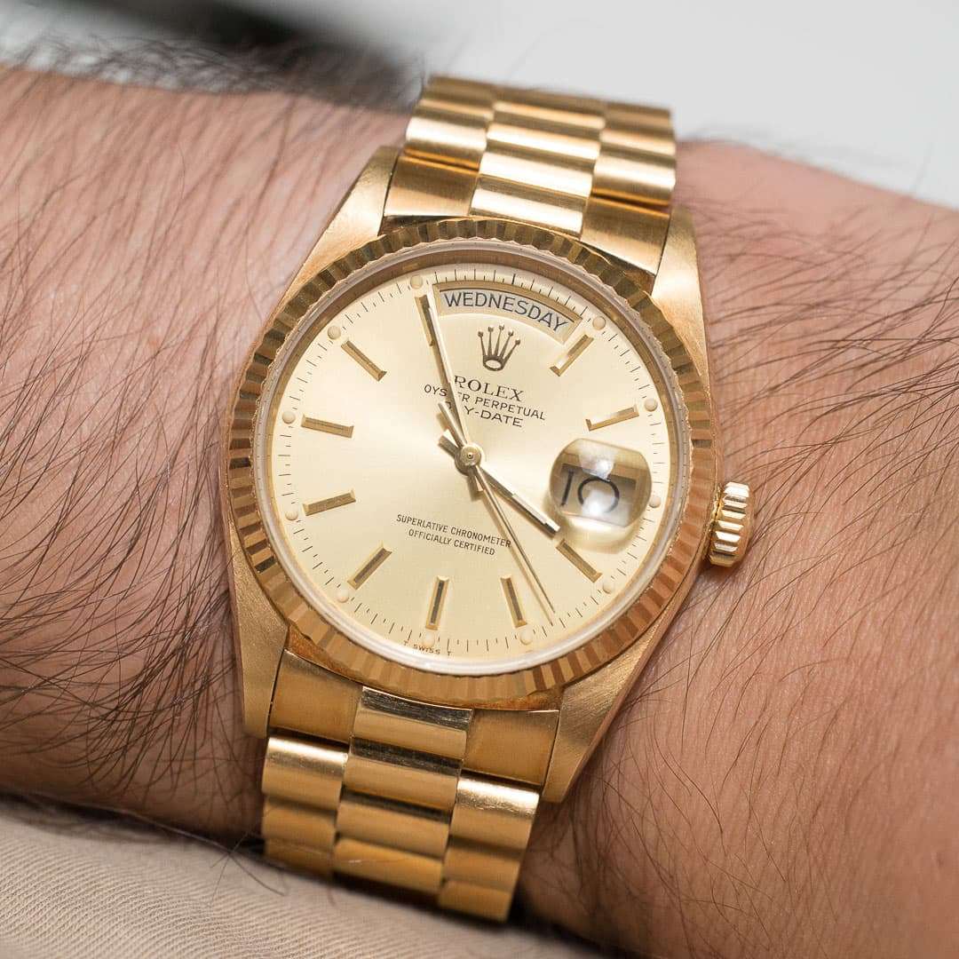 Rolex Day Date 18038 unpolished