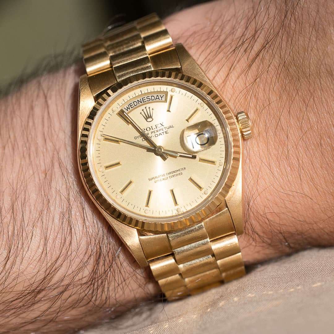 Rolex Day Date 18038 unpolished