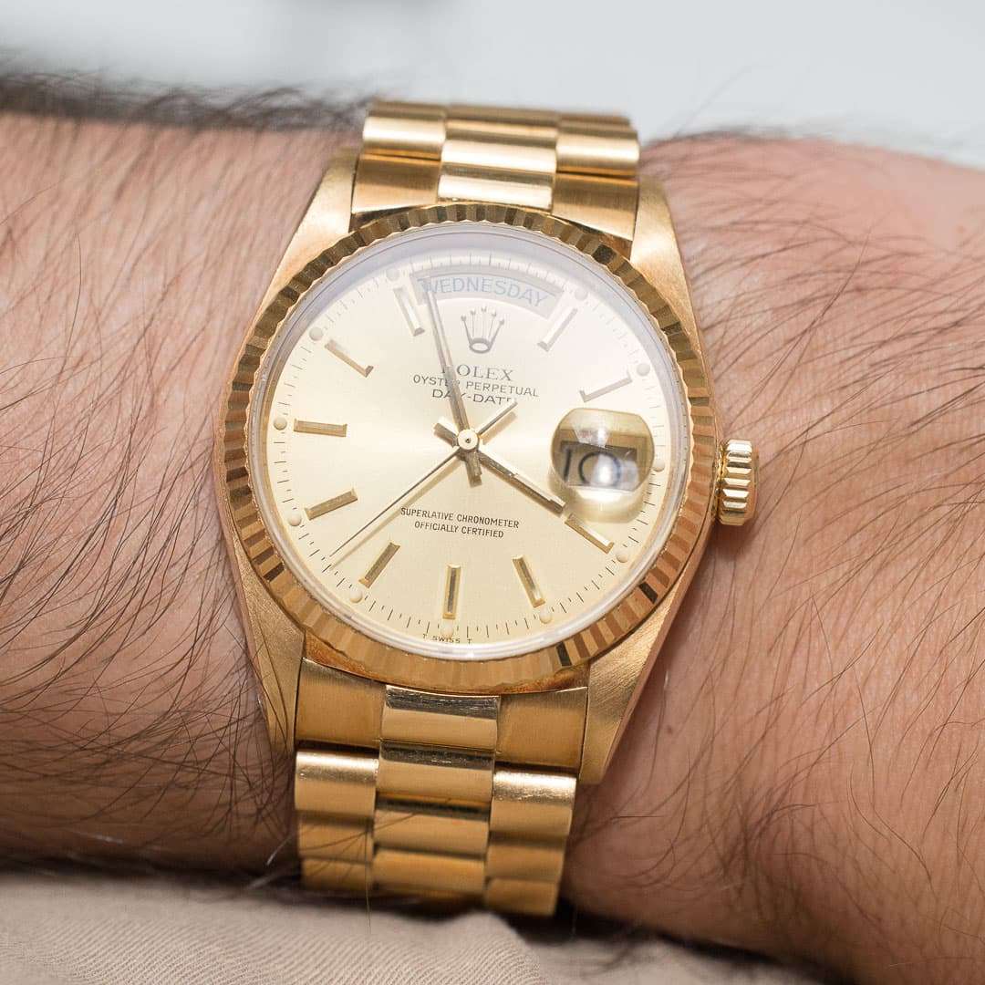Rolex Day Date 18038 unpolished