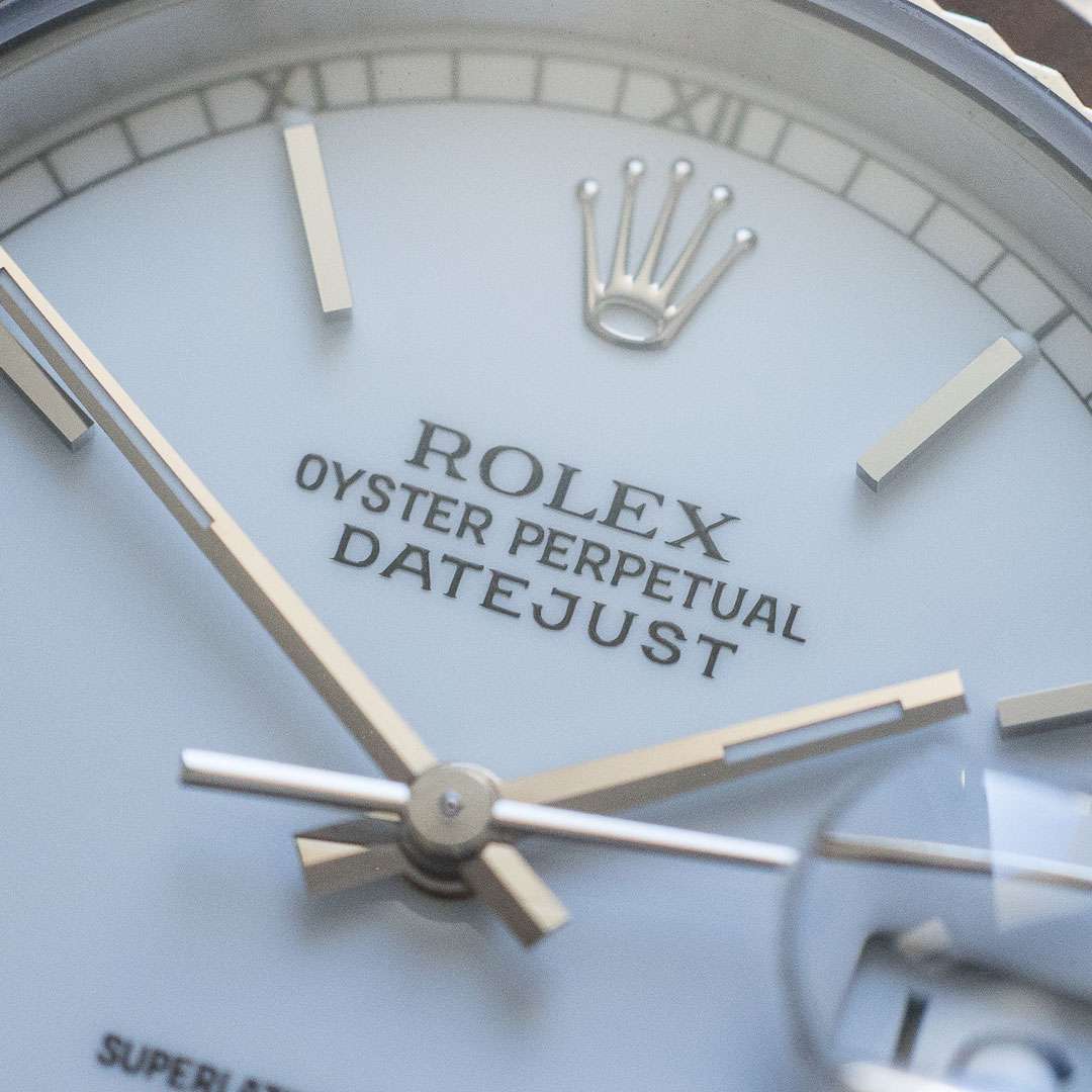 Rolex Datejust 16234 white dial