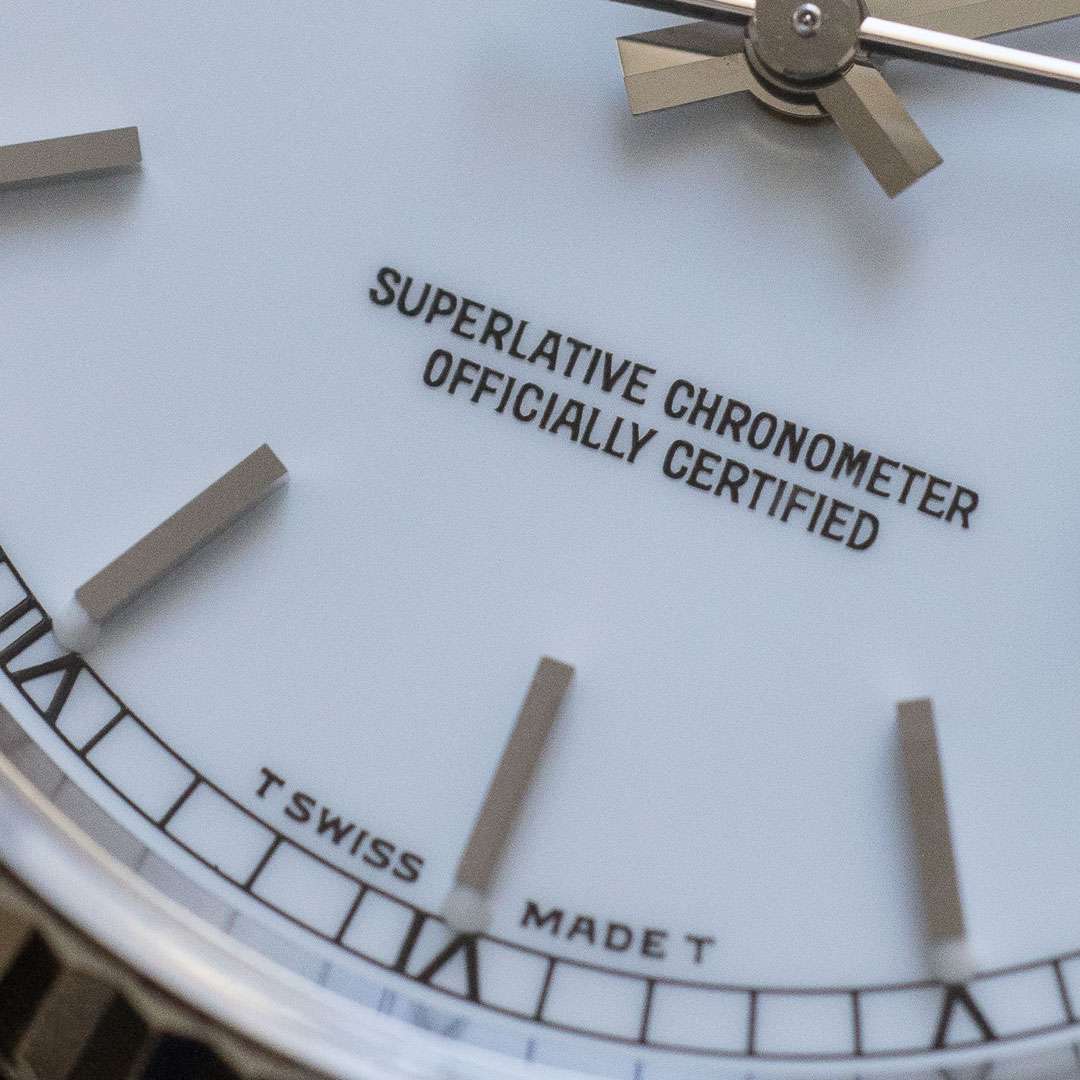 Rolex Datejust 16234 white dial