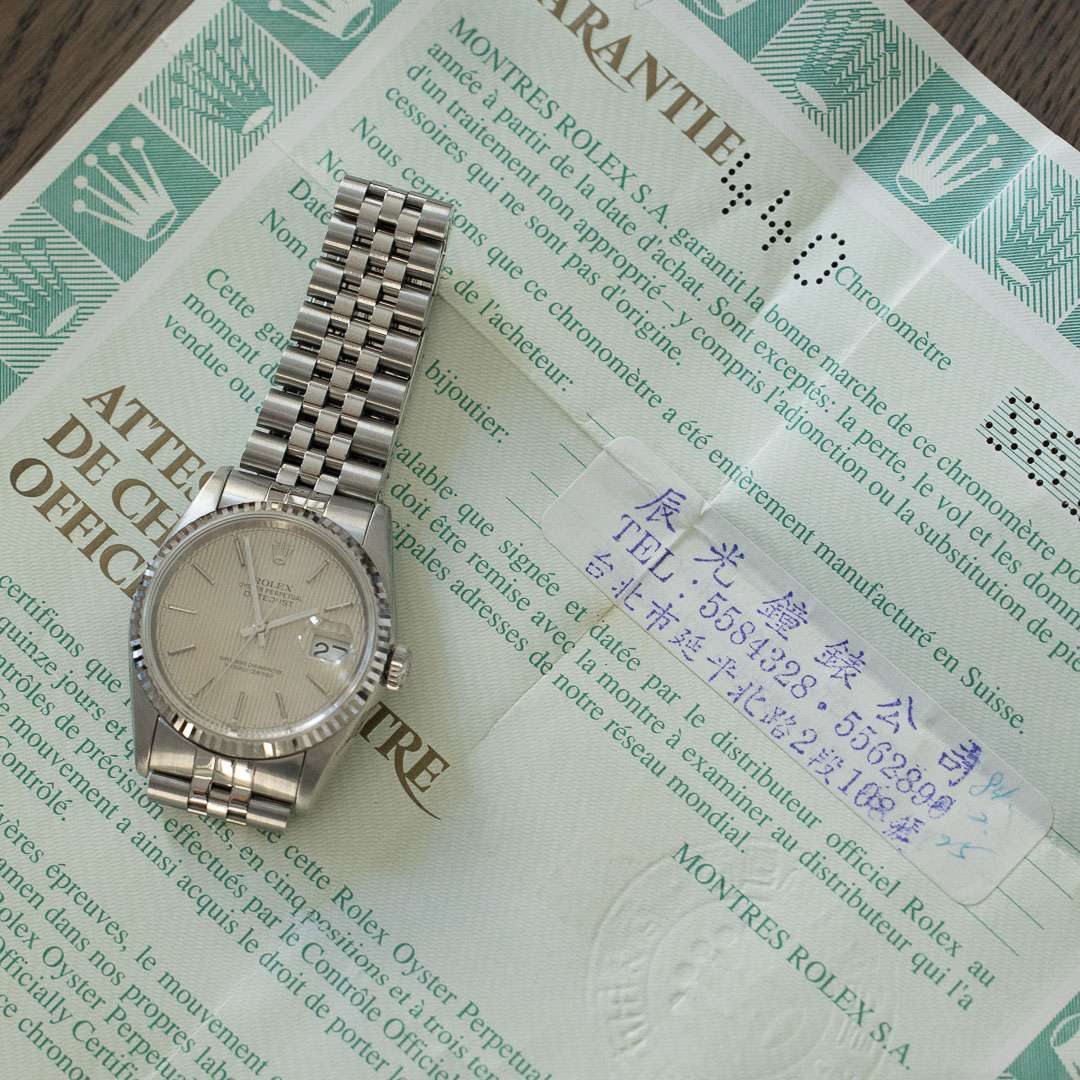 Rolex Datejust 16234 tapestry