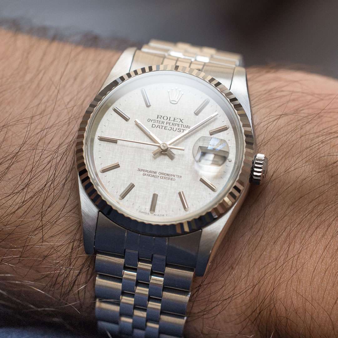 Rolex Datejust 16234 Linen