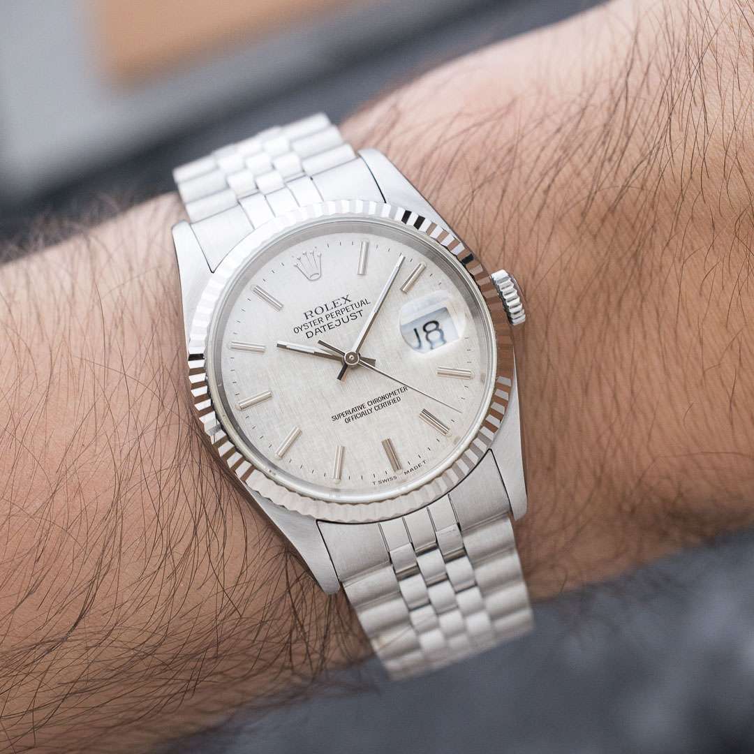 Rolex Datejust 16234 Linen