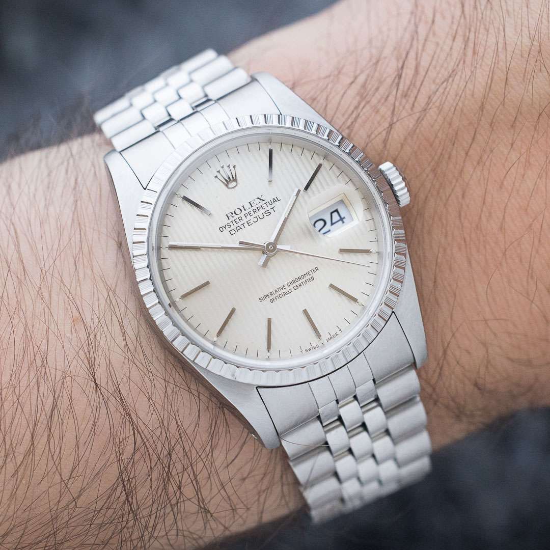 Rolex Datejust 16220 tapestry