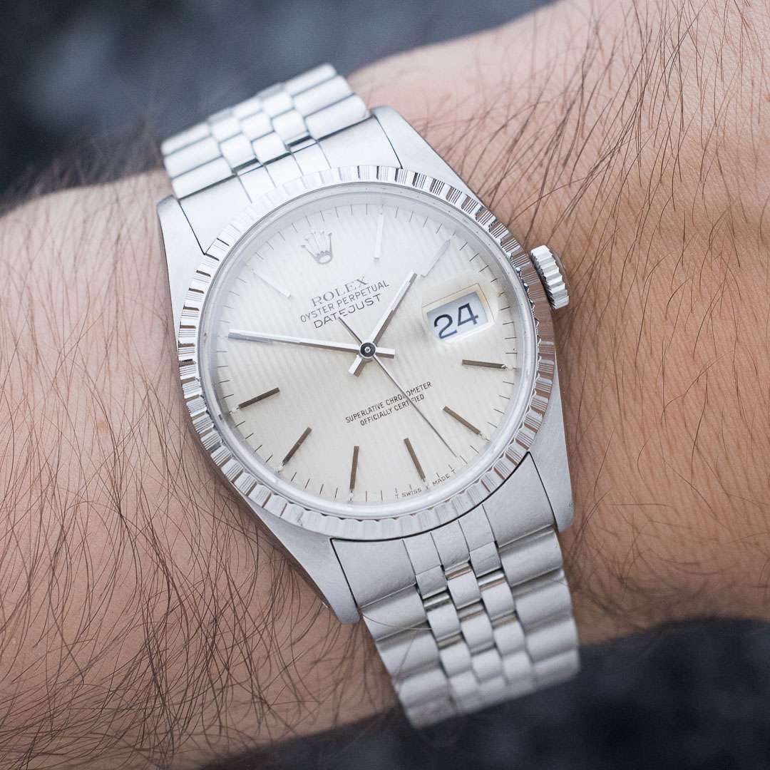 Rolex Datejust 16220 tapestry