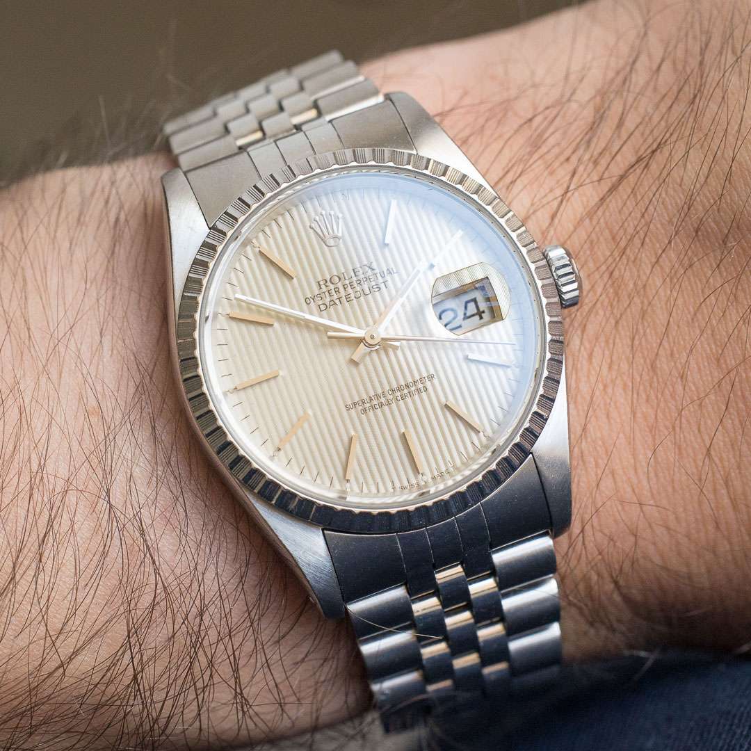 Rolex Datejust 16220 tapestry