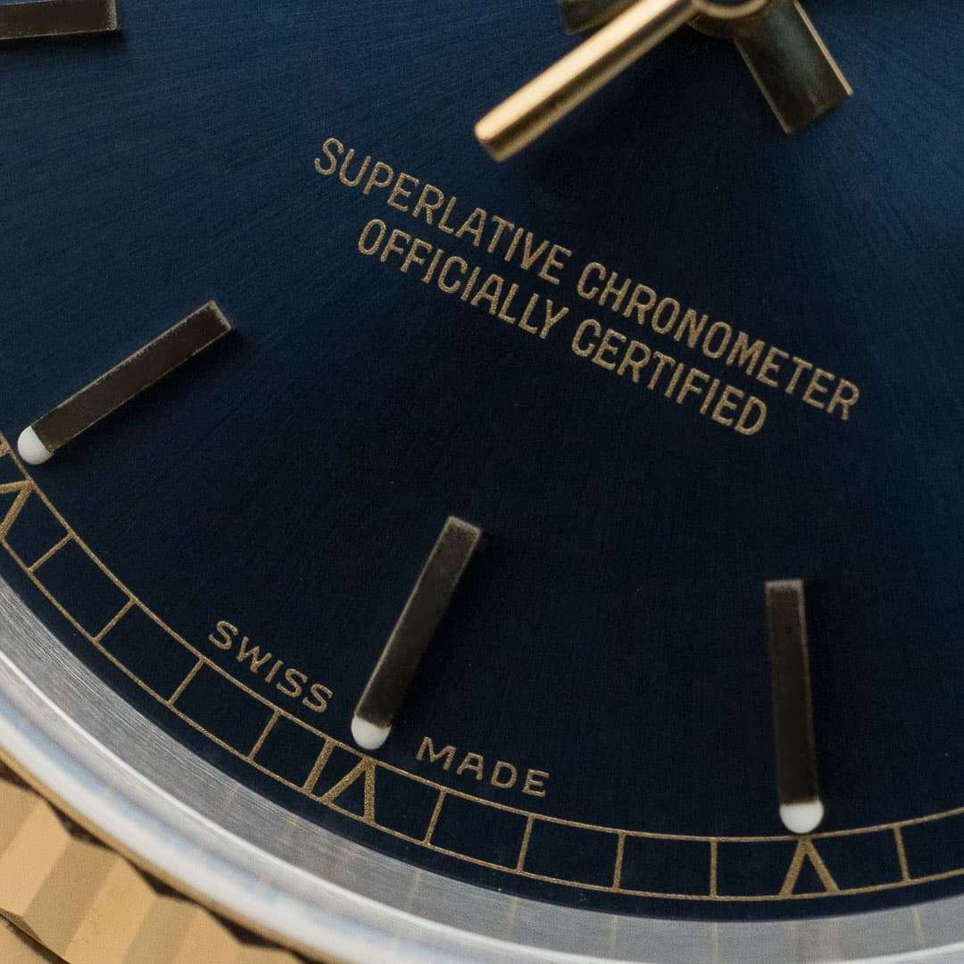 Rolex Datejust 16233 Blue dial 2002 2003