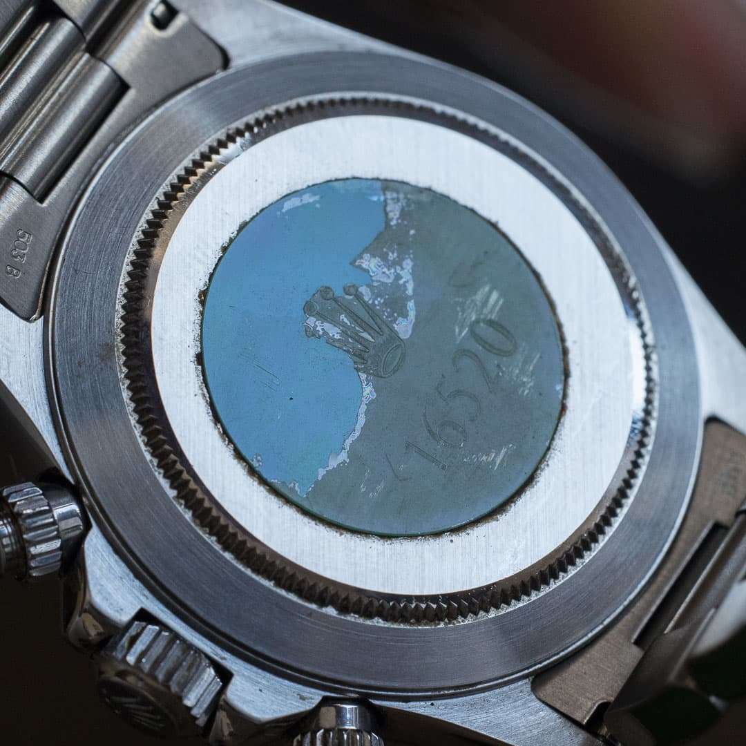 Rolex Daytona 16520 black dial inverted 6 full set