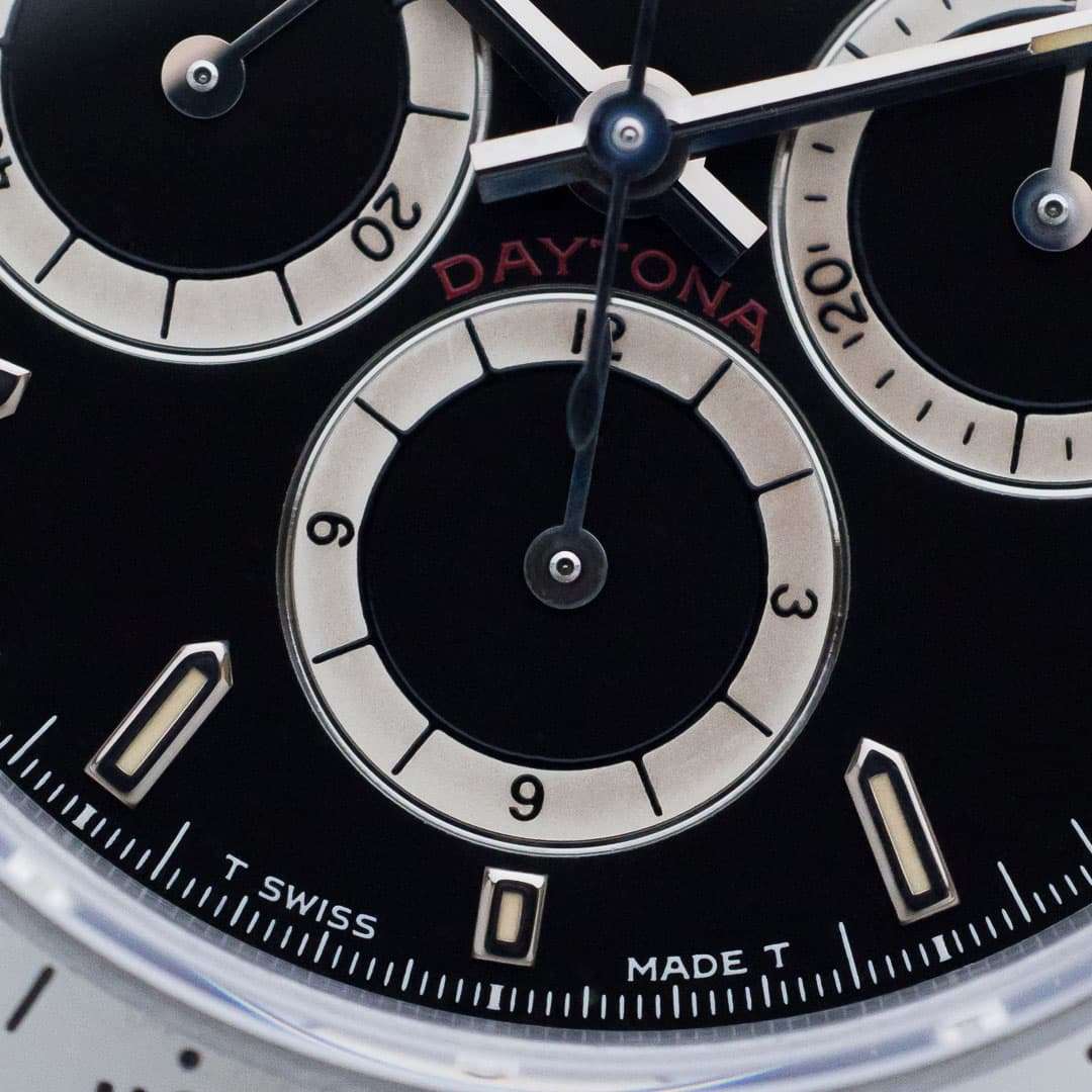 Rolex Daytona 16520 black dial inverted 6 full set