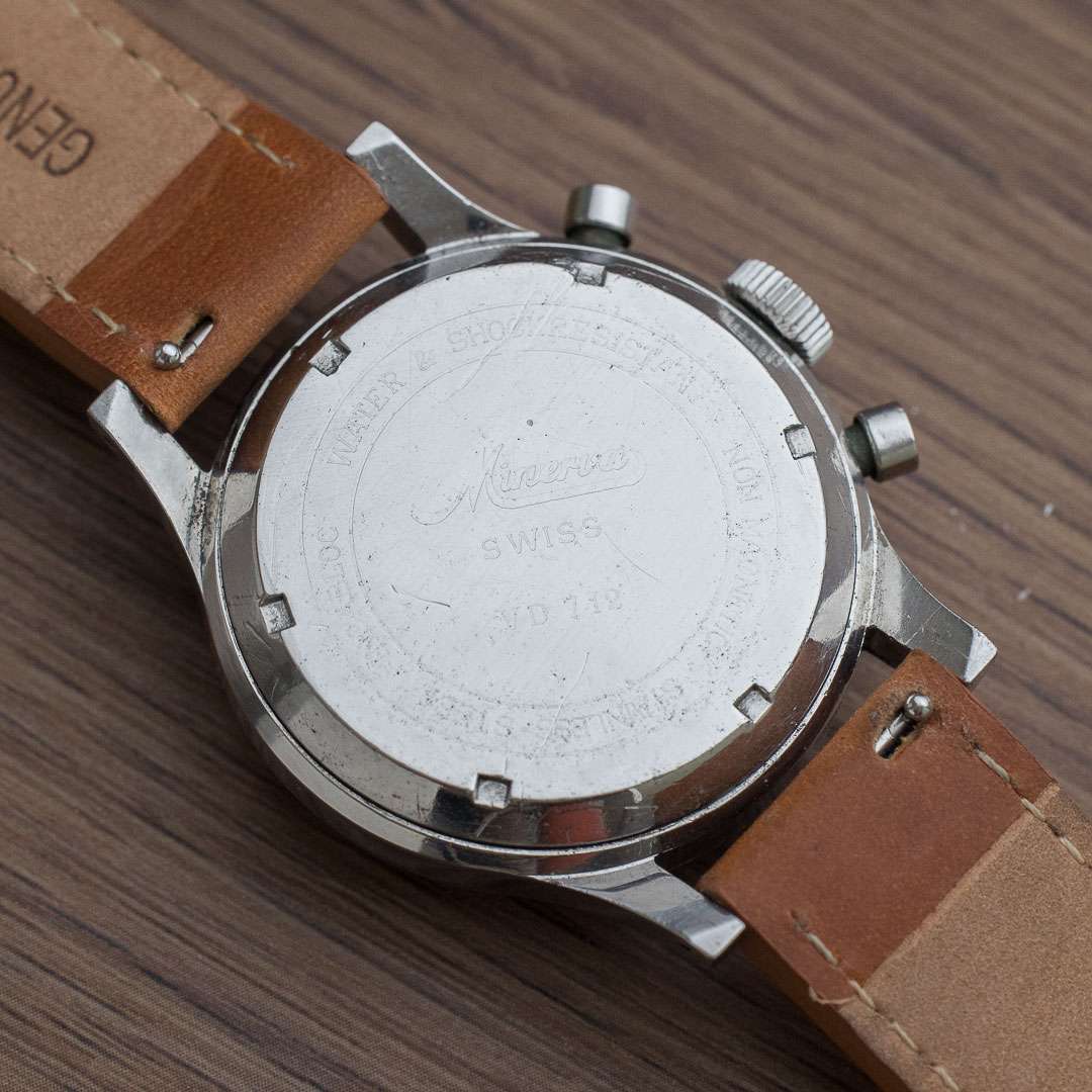 Minerva tri compax chronograph VD712