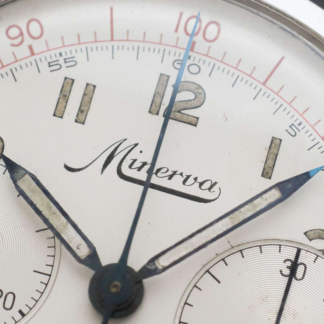 Minerva tri compax chronograph VD712