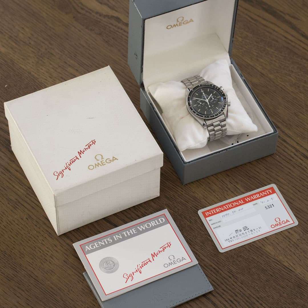 Omega Speedmaster 3590.50 full set 1991