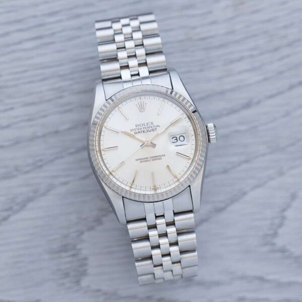 Rolex Datejust 16014 Argent.