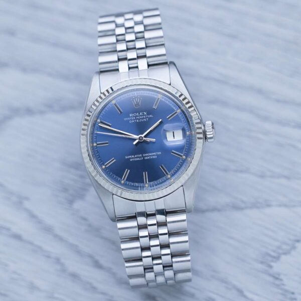 Rolex Datejust 1601 Bleu Sigma.