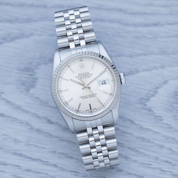 Rolex Datejust 16234 Silver Box & papers