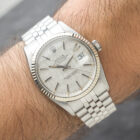 Rolex Datejust 16014 linen dial Veritas Watches circa 1982 1983