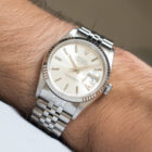 Rolex datejust 16234 silver veritas