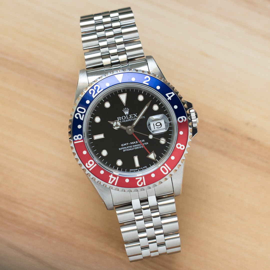 Rolex GMT Master 16700 pepsi veritas watches