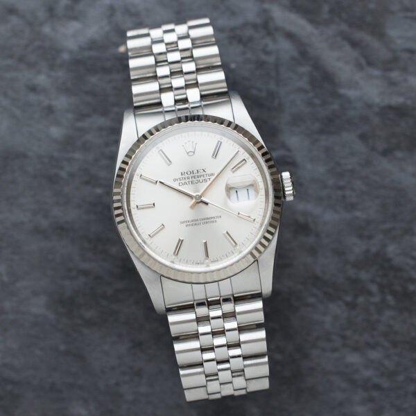 Rolex Datejust 16234 Silver Box & Papers