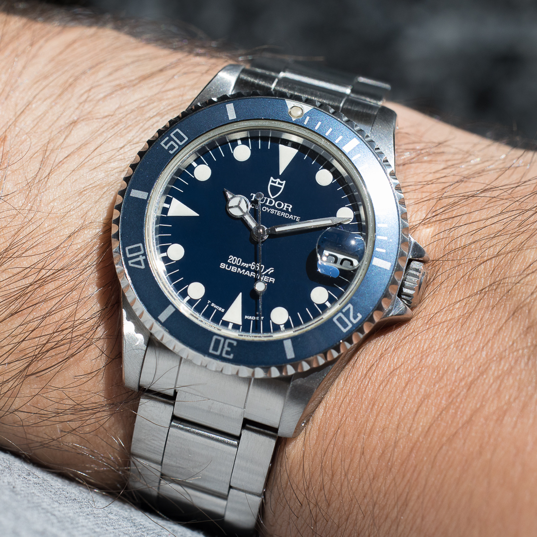 Tudor Submariner Blue 75190 Veritas Watches