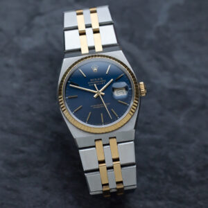 Rolex Datejust Oysterquartz 17013 cadran bleu veritas