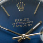 Rolex Datejust Oysterquartz 17013 cadran bleu veritas