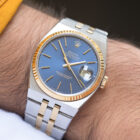 Rolex Datejust Oysterquartz 17013 cadran bleu veritas
