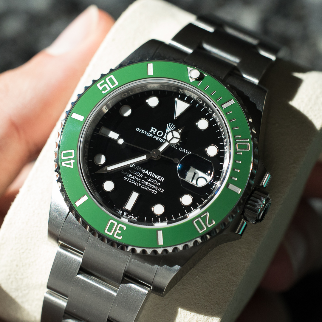 ROLEX SUBMARINER STARBUCKS 126610LV VERITAS