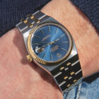 Rolex Datejust Oysterquartz 17013 cadran bleu veritas
